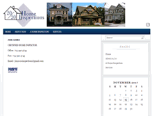 Tablet Screenshot of 2020inspect.com